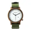 Pánske drevené hodinky Woodwear Spectro Khaki | Kaki