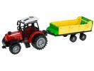 Traktor s vlečkou pre deti MODEL 4 (červený)