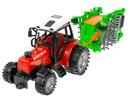 Traktor s vlečkou pre deti MODEL 6 (červený)