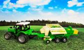 Traktor s vlečkou pre deti MODEL 9 (zelený)