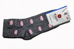 Dámske ponožky "Daily socks" | Veľkosť: 37-40 | Šedá / prasiatka