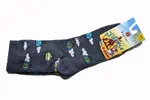 Detské ponožky "Daily socks" | Veľkosť: 25-28 | Šedá / modré balóny