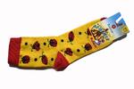 Detské ponožky "Daily socks" | Veľkosť: 25-28 | Žltá / lienky