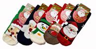 2 páry Dámske vianočné termo ponožky | Veľkosť: 35-38 | Mix motívov