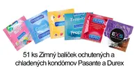 92 ks Mix balíček kondómov Pasante a EXS