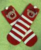 Dámske vianočné ponožky "SOBÍK" | Veľkosť: 35-38