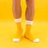 Pivné ponožky v plechovke | Veľkosť: 41-45 | Žltá