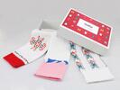 3 ks Balenie ponožiek Ponsh vyrobených na Slovensku (Vianočný box) | Veľkosť: 35-38 | Ľudovky + Folklórky + Tatranky