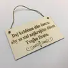 Dekoračná ceduľa na dvere "Daj každému dňu šancu,..."