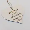 Dekoračná ceduľa na dvere "Rodina je miesto,..."