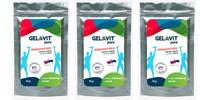 3 x 75 g Kolagénová kúra Gelavit Pure ® (príchuť lieskový orech) - doplnok výživy