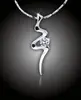 Morská vlnka s kryštálom Cubic Zirconia
