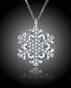 Nežný náhrdelník "Crystal Snowflake 2"