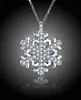 Nežný náhrdelník "Crystal Snowflake 2"