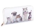 Dámska peňaženka s potlačou | Mačky a psy