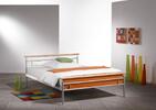 Kovová posteľ CLASSIC / 180 x 200 cm (prírodný buk)