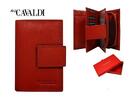 Dámska kožená peňaženka Cavaldi N109-GAL | Červená