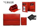 Dámska kožená peňaženka Cavaldi RD-03-CMN | Červená