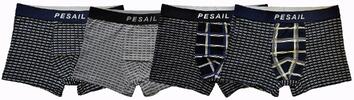 2 ks Pánske bavlnené boxerky Pesail | Veľkosť: M | Mix farieb