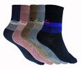 5 párov Dámske bavlnené ponožky | Veľkosť: 35-38 | Fúzy / mix farieb