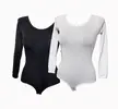 Dámske bambusové body "Dlhý rukáv" | Veľkosť: S/M | Biela + Čierna
