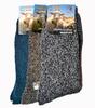 3 páry Pánske vlnené ponožky | Veľkosť: 40-43 | Mix farieb