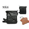 Pánska celokožená taška Always Wild - 012 NDM Black | Čierna