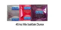 45 ks Mix balíček kondómov Durex