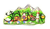 1 ks Magnetka Slovensko (tvarovaná)