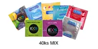 40 ks Veľký MIX Kondómov