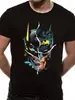 Pánske tričko Batman face | Veľkosť: M | Čierna