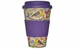 400 ml Znovupoužiteľný ekologický termohrnček | Birds