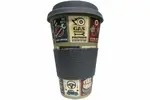 400 ml Znovupoužiteľný ekologický termohrnček | Cars