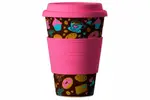 400 ml Znovupoužiteľný ekologický termohrnček | Donuts