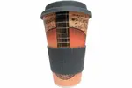 400 ml Znovupoužiteľný ekologický termohrnček | Guitar