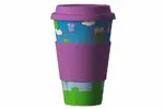 400 ml Znovupoužiteľný ekologický termohrnček | Owl
