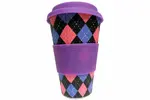 400 ml Znovupoužiteľný ekologický termohrnček | Square