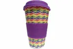 400 ml Znovupoužiteľný ekologický termohrnček | Zig-Zag