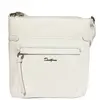Dámska crossbody kabelka David Jones | Biela