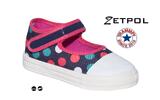 Dievčenské bodkované papučky Szara | Veľkosť: EUR 20