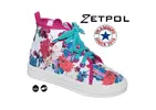 Dievčenské tenisky s kvetmi | Veľkosť: EUR 26