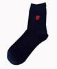 1 pár Pánske elegantné bavlnené ponožky "klasické" | Veľkosť: 39-42 | Modrá