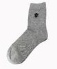 1 pár Pánske elegantné bavlnené ponožky "klasické" | Veľkosť: 39-42 | Svetlo sivá