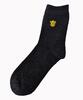 1 pár Pánske elegantné bavlnené ponožky "klasické" | Veľkosť: 39-42 | Tmavo sivá