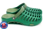 Pánske Clogs FLAMEshoes A-1003 | Veľkosť: 40 | Zelená / tmavozelená