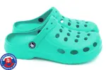 Dámske Clogs FLAMEshoes A-002 vyrobené na Slovensku | Veľkosť: 36 | Water Blue