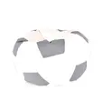 Aga Sedací vak Ball XXXL (sivá a biela)