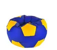 Aga Sedací vak Ball XXXL (oranžová a modrá)