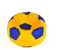 Aga Sedací vak Ball XXXL (modrá a tmavožltá)