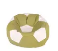 Aga Sedací vak Ball XXXL, (biela a olivová)